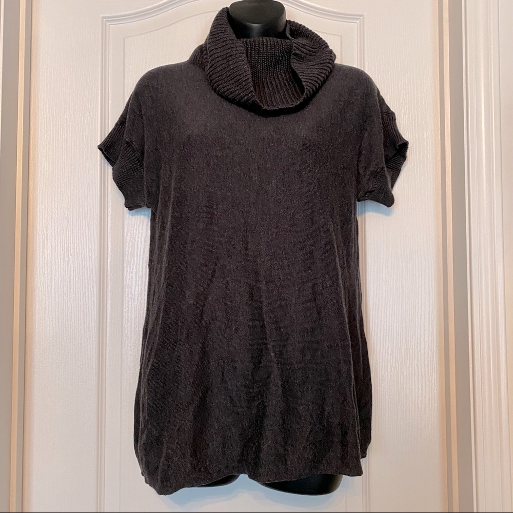 Turtleneck Sweater Vest/Tunic Top